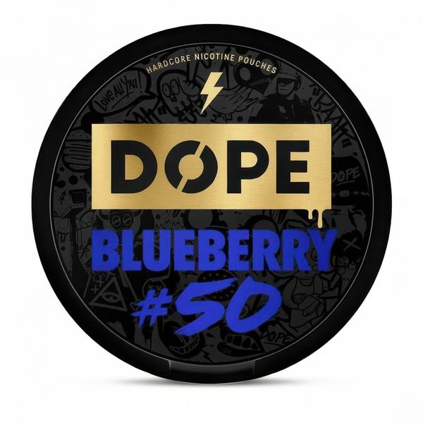 DOPE - Blueberry #50 - Nicotine Pouches
