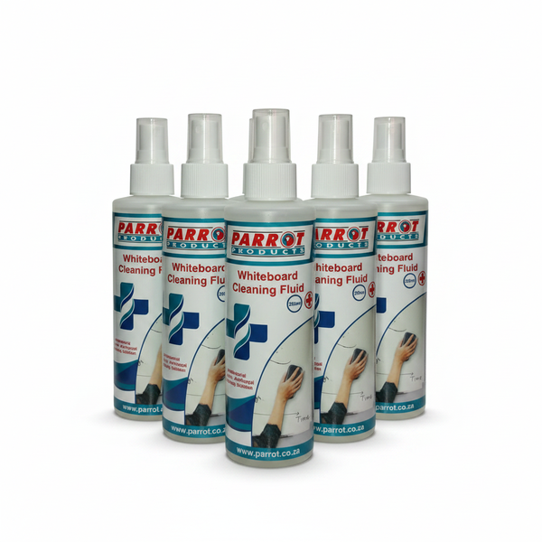 Whiteboard Cleaning Fluid 250 ml - 6 Piece Set