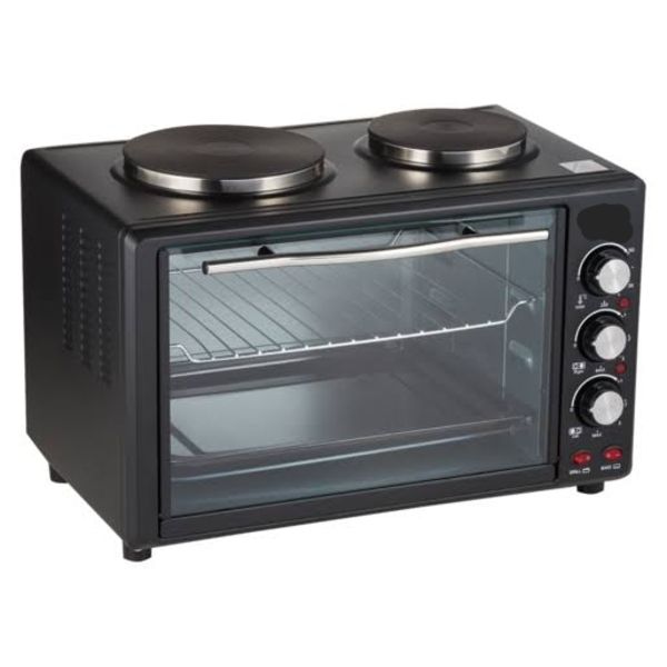 AFR Electric Oven With Two Integrated 2 Hot Plates