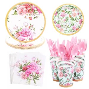 iKids 16 Guests Birthday Party Tableware - Hawaii