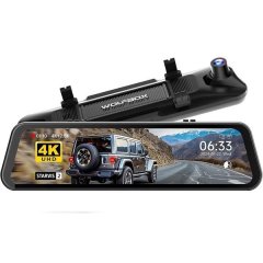 WOLFBOX G900 PRO 4K Mirror Dash Cam with STARVIS 2