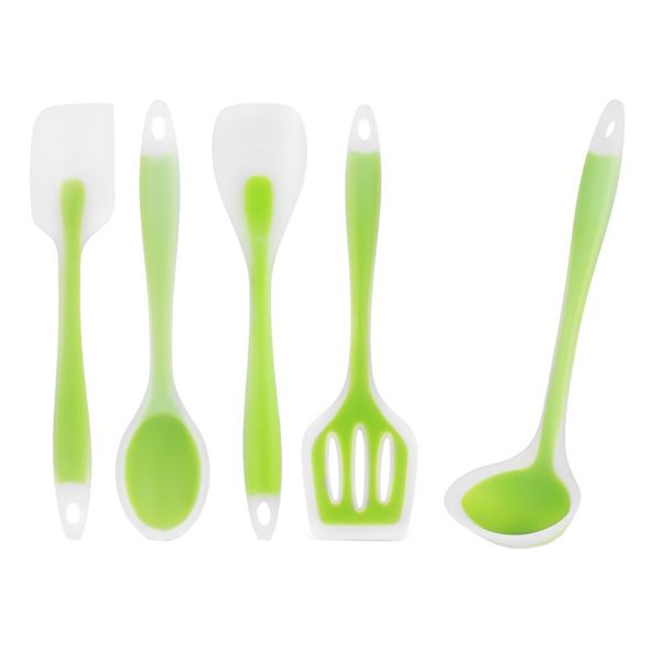 5 Piece Heat-Resistant Non-Stick Cooking Tool Set