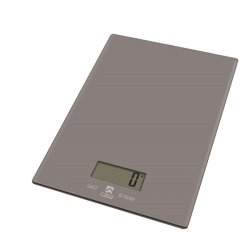 CASA Digital Food Kitchen Scale (Grey) - 4mm Tempered Glass - Max 5Kg