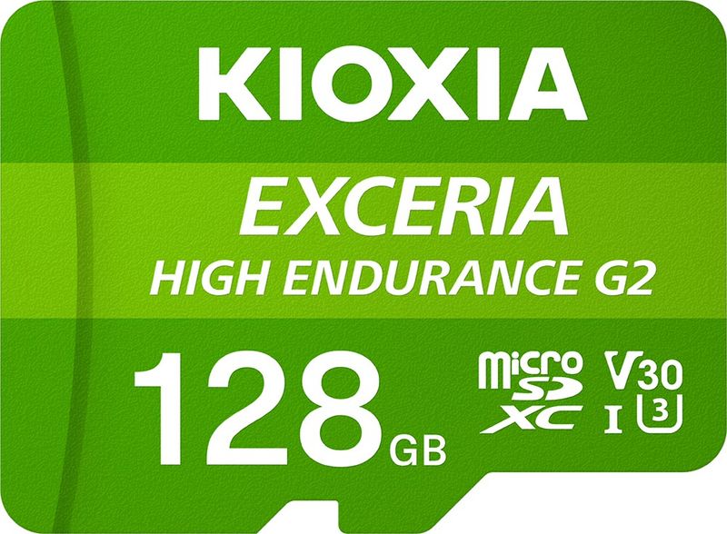 Kioxia Exceria High Endurance G2 128GB UHS-I microSD Memory Card