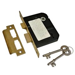 Union 3 Lever Sashlock 2252 76mm PB KD