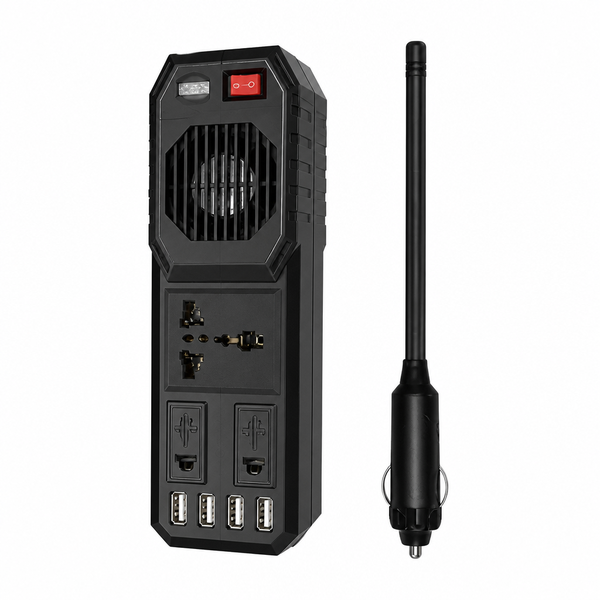 Power Inverter 300W Dc 12V to Ac 220V for Car and Electronics