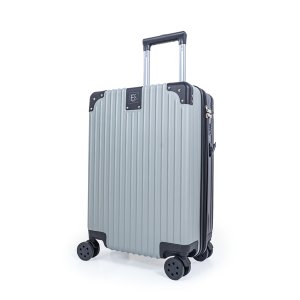 Berlin Silver - Premium Luggage Hardshell Suitcase for Travel with Lock
