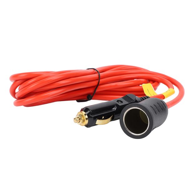 12V/24V Cigarette Lighter Cable, 11.8FT, 120W