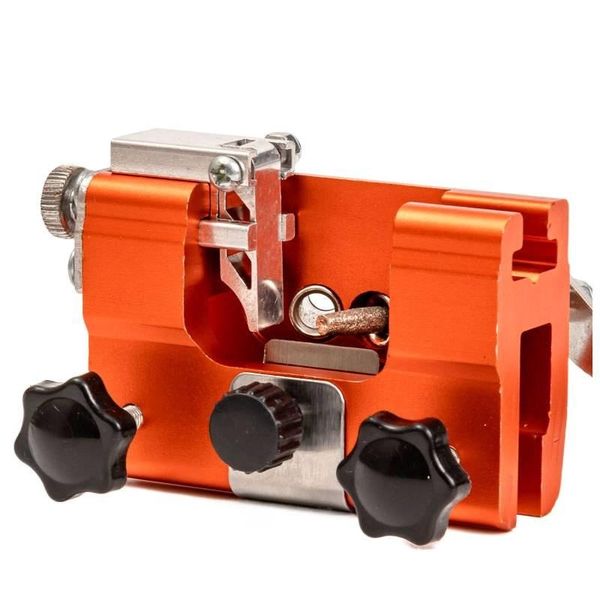 Manual Chain Sharpener With Clamp, Portable Hand Crank Garden Tool Small