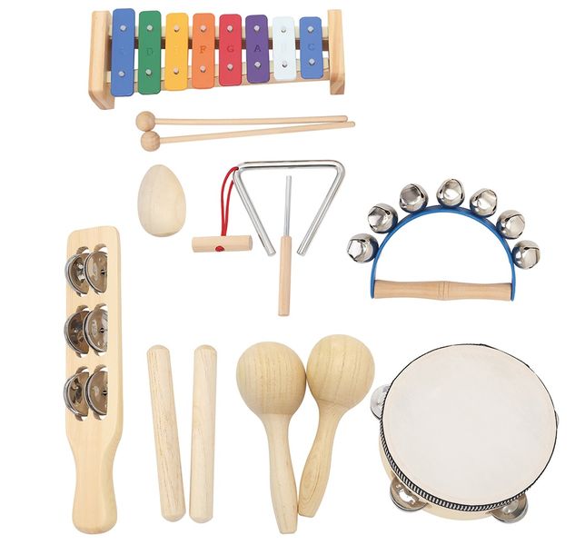 Musical Set - Mini Orchester 13pc Kids Instrumental Set (Version 1)