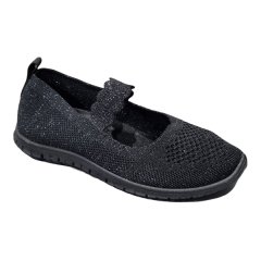 Soft Style by Hush Puppies Nan MJ Lurex Black