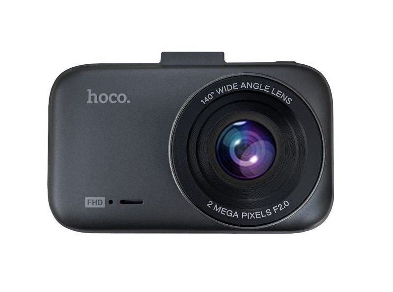 HOCO DV5 Full HD 1080p Dash Camera with 3 Display &amp; Wide-Angle Lens