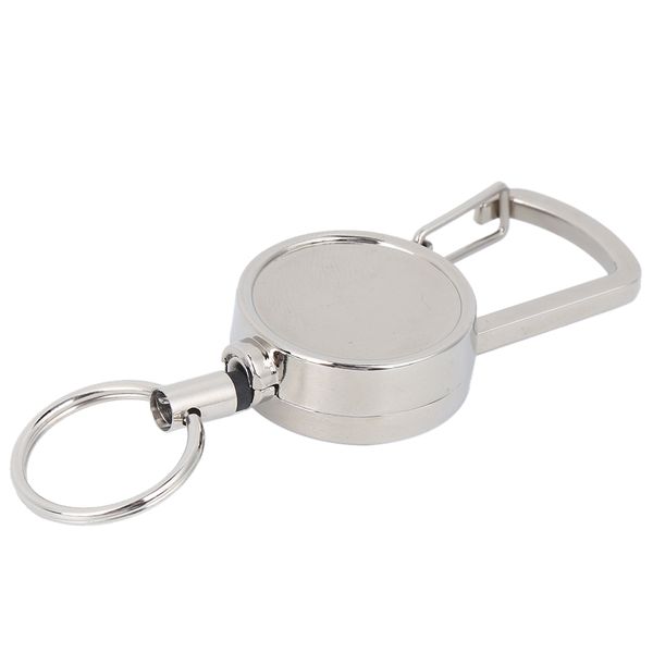Heavy Duty Keychain with Nylon Rope, All Metal