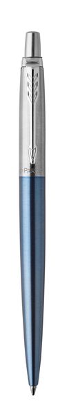 Parker Jotter Ballpoint Pen - Waterloo Blue Chrome Trim