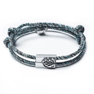 POU Alloy Couple Magnetic Bracelets - Eternal Love 2 Piece