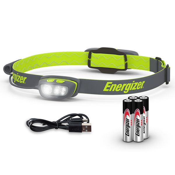 Energizer Pro Series Multi-Colour Hybrid Headlight incl. 4x AAA Batteries
