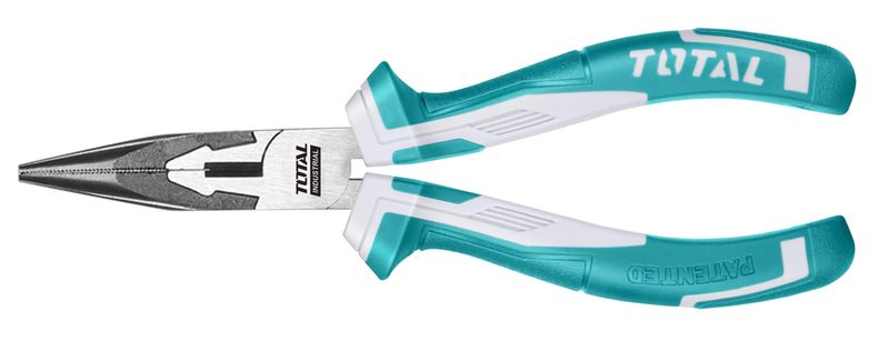 Total Tools 2Pcs Long Nose Pliers 160mm (6") Two Colour