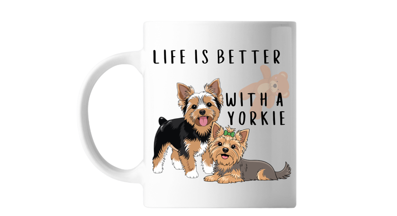 Yorkie Themed Coffee Mug