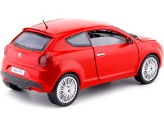 Motormax -73371 Alfa Romeo Mito -1/24 Diecast Model Car Red