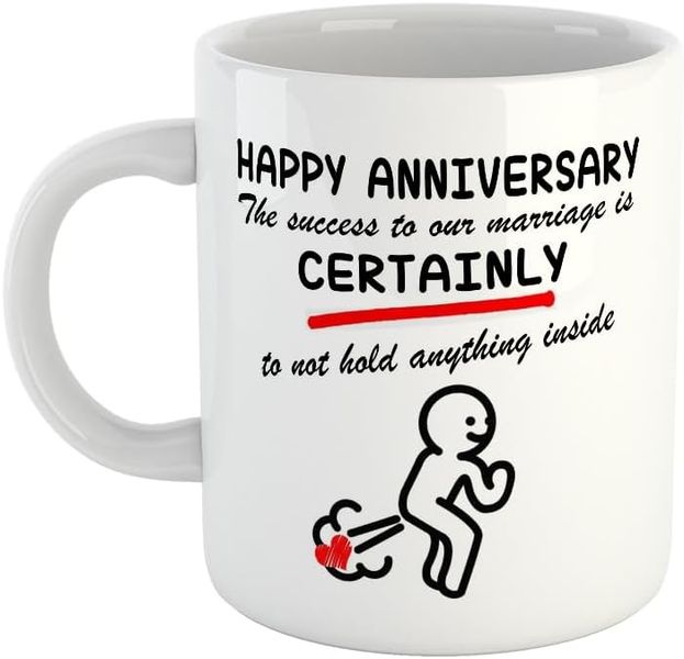 Happy anniversary!-Father's day-Valentines-Mother's day- Christmas Mug