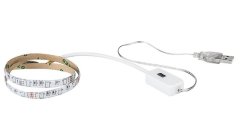 Mihuis USB Powered Hand Sweep Motion Sensor LED Waterproof Strip Light - 3M