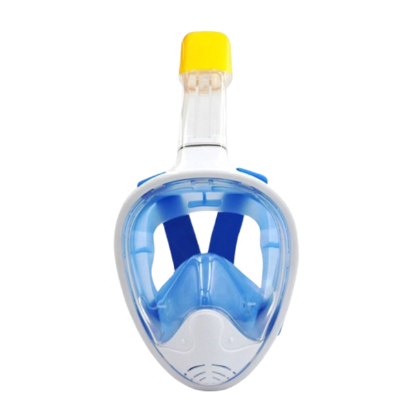 HY-162 Full Face Snorkeling Mask - Anti-Fog 180 View Breathing Design