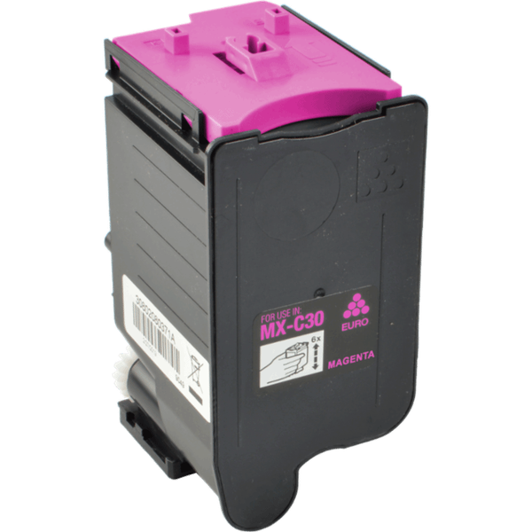 MX-C30FT Magenta Cartridge for MX C 250 E, MX C 250 FE printer- Compatible