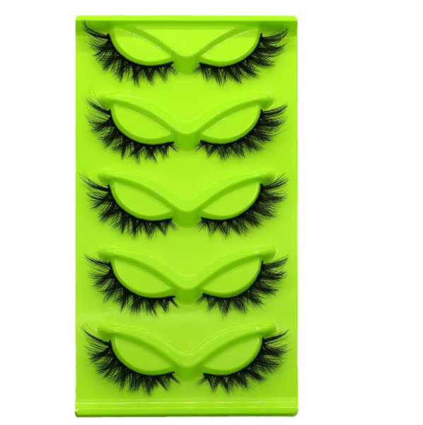 Luxurious Fluffy Curly False Eyelashes (Voluminous Style)