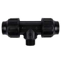 Agri - Tee Compression Male 32mm -1 1/4 - 2 Pack
