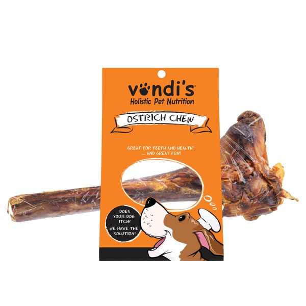 Vondis Ostrich 'Knopkierie' Large Bone 850g