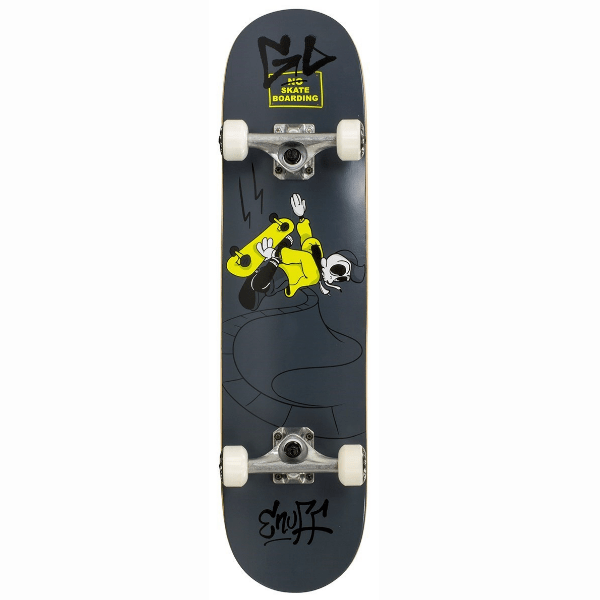 Enuff Skully - Mini Compete Black Skateboard - 7.25" x 29.5