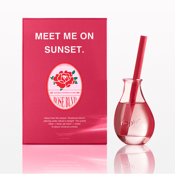Ripple+ reed diffuser - ROSE BLVD
