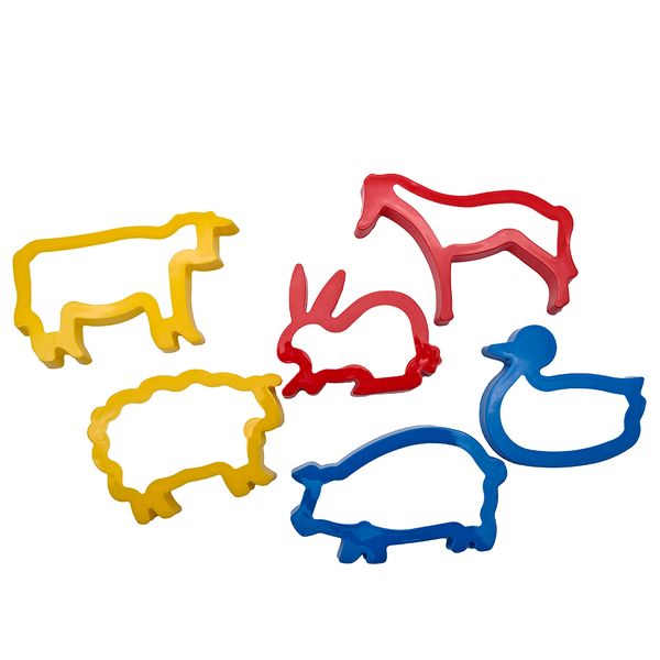 Anthony Peters Animal Cutter Set - 6 Pieces