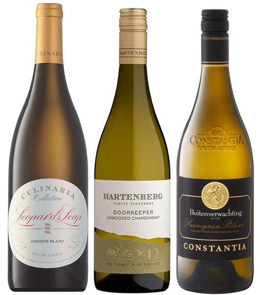 3 Bottle Mixed Case of Premium White Wines - 3 x 750ml