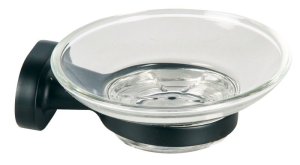 Wildberry Glass Soap Dish Holder
