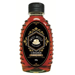 Sweet Drizzle Cinnamon Flavoured Syrup 500g - 12 pack