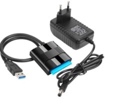 XF0255 USB 3.0 to SATA Hard Drive Data Converter Adapter