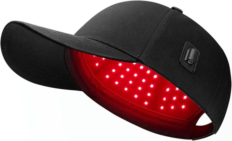 Red Light Laser Hair Growth Cap for Men and Women