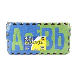 Educational Alphabet Up/low Case Eva Foam Floor Mat for Kids | 26 Pieces