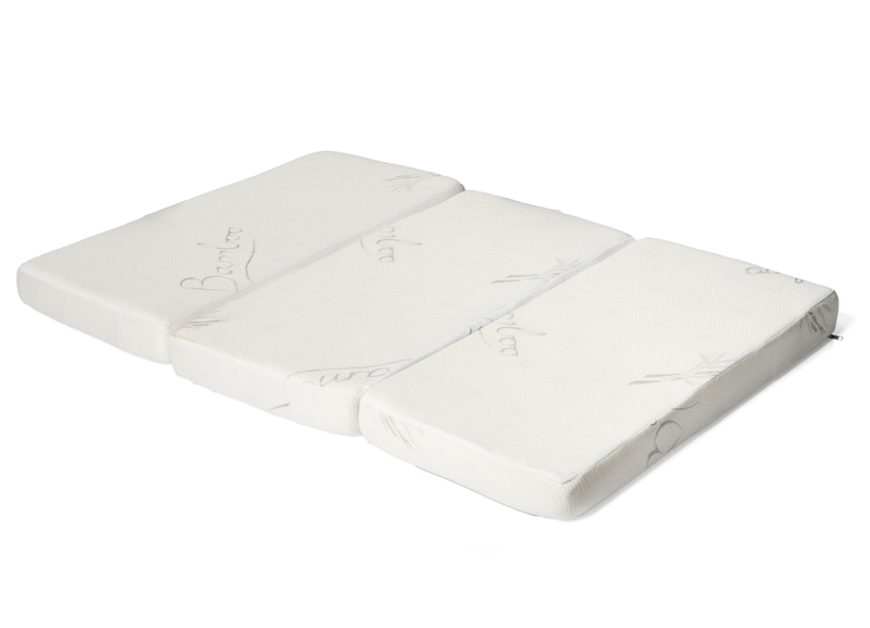 Travel Baby Tri-Fold Camp Cot Mattress with Travel Bag