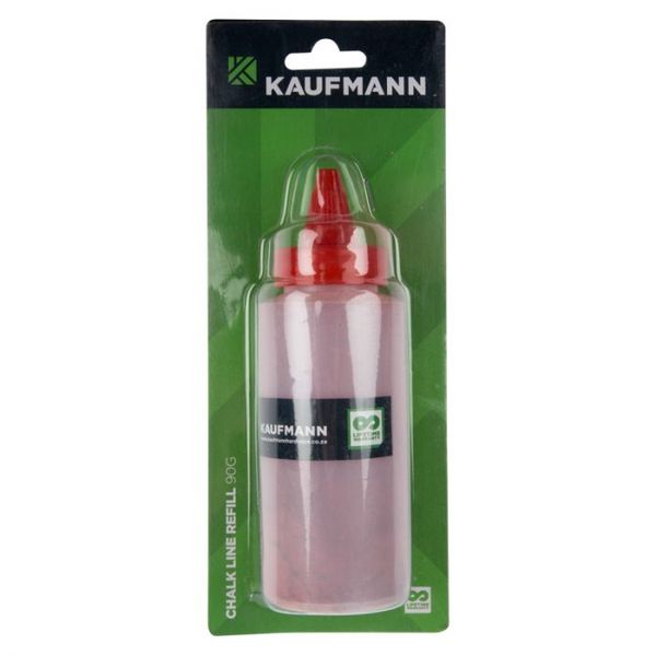 Kaufmann - Chalk Line Refill 90G Red - 4 Pack