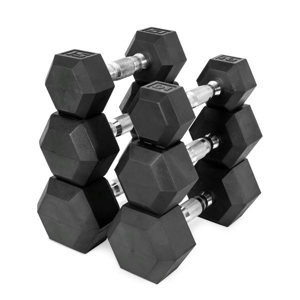 GravityGrip Dumbbell - Black - 25kg