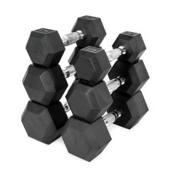 GravityGrip Dumbbell - Black - 17.5kg