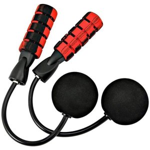 VolaFit - Weighted Tangle Free Cordless Skipping Jump Rope for Exercise