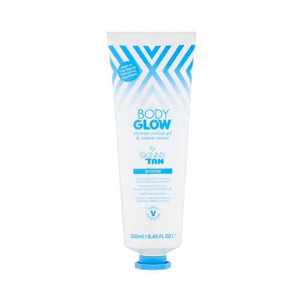 Skinny Tan Body Glow Aftersun Cooling Bronzing Gel 250ml