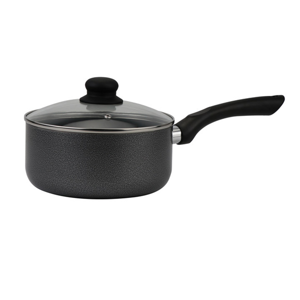 Non-Stick Saucepan With Glass Lid - 20cm