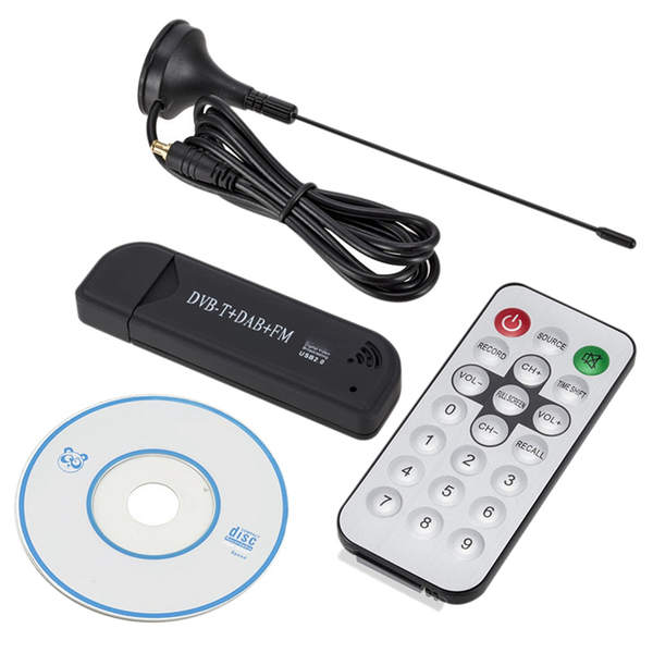Usb2.0 Fm Digital Tv Tuner Stick Receiver for Real-Time Recording