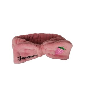Strawberry Favouri Hair Bow Headband