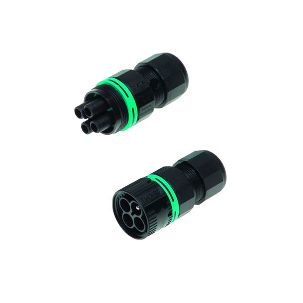 Techno - 4P Plug &amp; Socket Kit C/W Grommet IP66/68