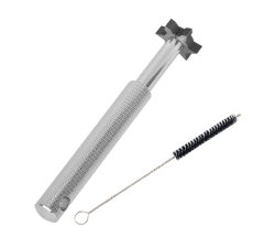 Golf Groove Sharpener - Silver with Brush